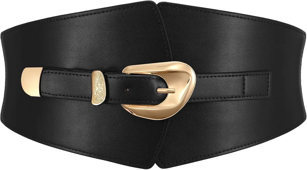 XZQTIVE Wide Elastic Waist Belts for Women Corset Belt for Dresses