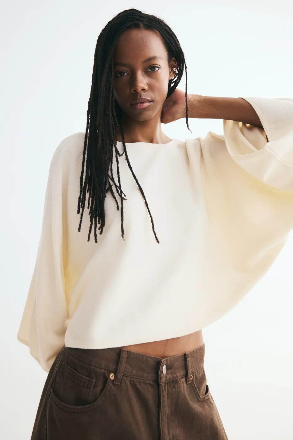Knit Cape Top — H&M