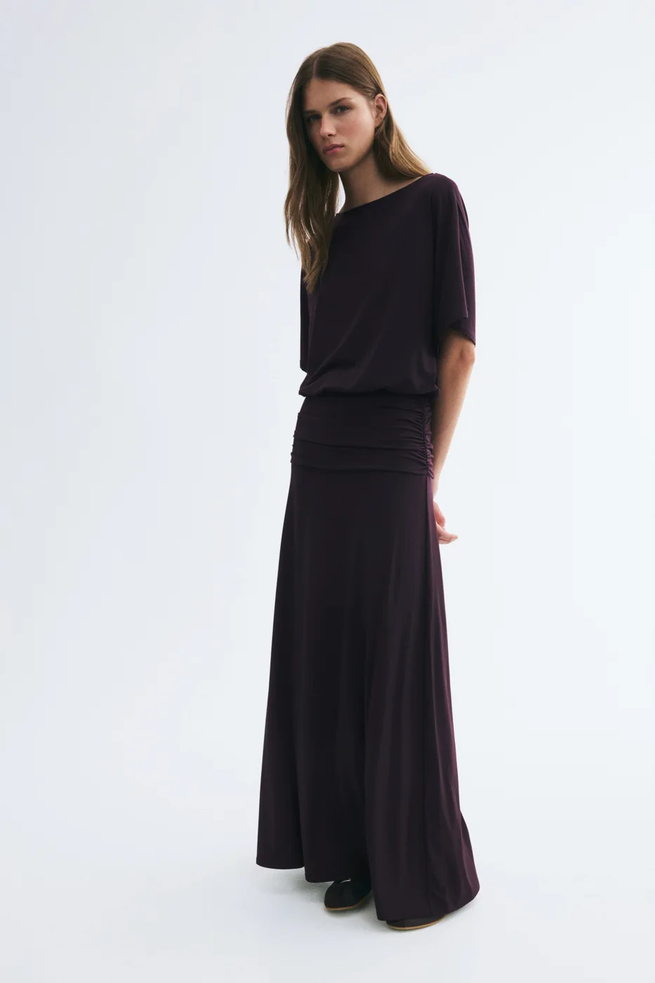 Draped Maxi Dress — H&M